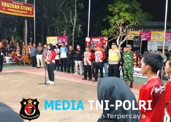 Polri Kawal Ketat Final Voli Pordus Ngadirojo, Ratusan Penonton Hadir Tanpa Gangguan