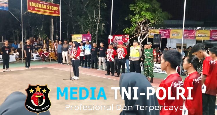 Polri Kawal Ketat Final Voli Pordus Ngadirojo, Ratusan Penonton Hadir Tanpa Gangguan
