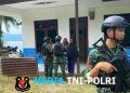 TNI Hadir Memberikan Rasa Aman Terhadap Saudara Diujung Timur Indonesia