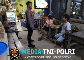 Cegah tindak kriminalitas pada Malam Hari, Personel Subsektor Sompak terus Meningkatkan Kegiatan Patroli Kamtibmas