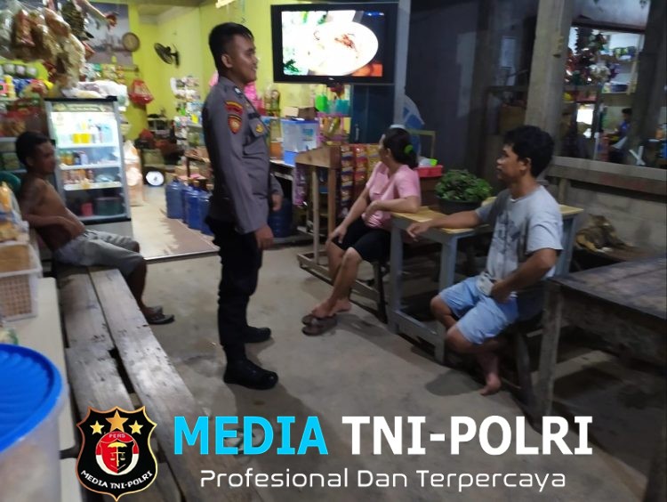 Cegah tindak kriminalitas pada Malam Hari, Personel Subsektor Sompak terus Meningkatkan Kegiatan Patroli Kamtibmas