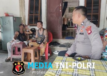 Patroli Siang, Personel Polsek Menjalin Ciptakan Situasi Kamtibmas Kondusif