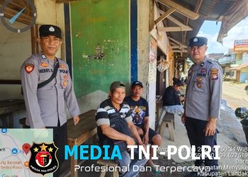 Patroli Siang Hari Samapta Polsek Menyuke Ciptakan Situasi Yang Aman