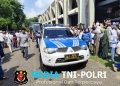 Polres Lampung Utara Kawal Jamaah Haji 1447 H Kloter JKG 15 ke Asrama Haji Bandar Lampung