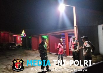 Sinergi TNI-Polri Jaga Kondusifitas Malam di Klego Lewat Patroli Humanis