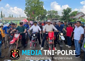 Kasrem 043/Gatam dan Wali Kota Metro Lepas Ratusan Peserta “Gas Amal Trail Adventure” untuk Pembangunan Masjid