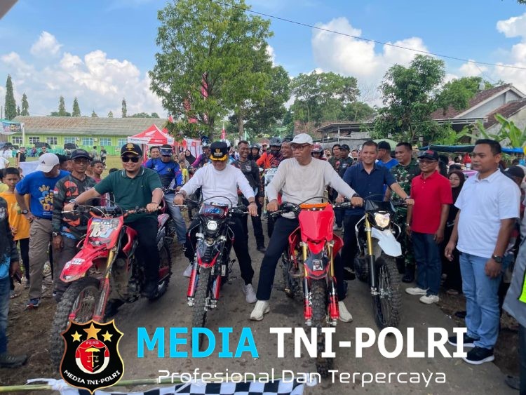 Kasrem 043/Gatam dan Wali Kota Metro Lepas Ratusan Peserta “Gas Amal Trail Adventure” untuk Pembangunan Masjid