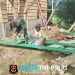 Semangat Kebersamaan, Satgas TMMD ke-128 Kodim 0420/Sarko Bersama Warga Percantik Rumah Pak Raskam
