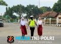 Pam Rawan Pagi Jadi Garda Terdepan Polres Lampung Tengah Ciptakan Kamseltibcar Lantas