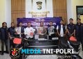 Dalam Waktu 24 Jam, Polres Way Kanan Bekuk Pelaku Curas Ranmor Bersenpi di Jalinsum Baradatu