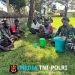 Wujud Nyata Kemanunggalan TNI-Rakyat, Satgas Yonif 521/DY Larut Dalam Tradisi Bakar Batu Bersama Warga Bolakme