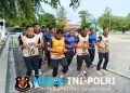 Prajurit Kodim 0103/Aceh Utara Tes Kesamaptaan di Lapangan Jenderal Sudirman
