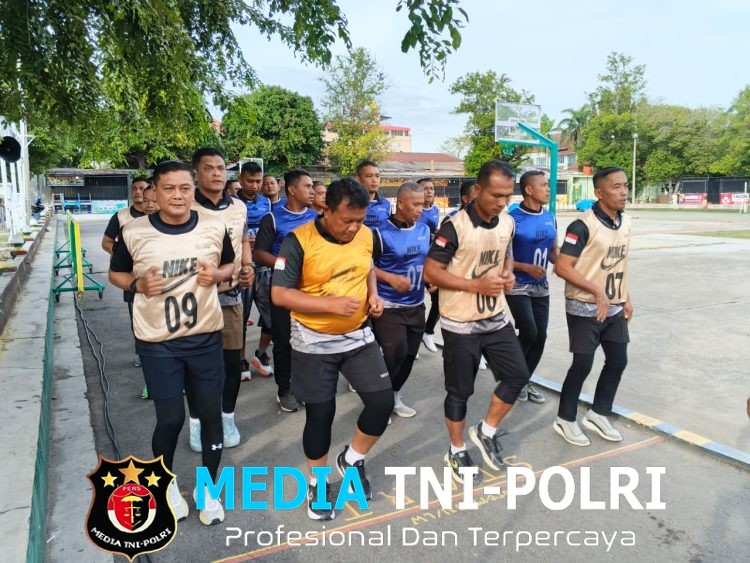 Prajurit Kodim 0103/Aceh Utara Tes Kesamaptaan di Lapangan Jenderal Sudirman