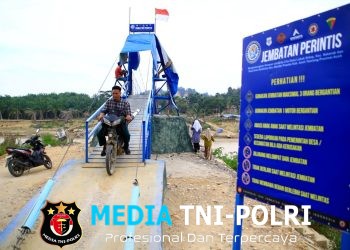 Jembatan Gantung Lubuk Sidup Pulihkan Nadi Ekonomi dan Mobilitas di Aceh Tamiang