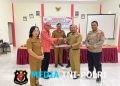 Kapolsek Sengah Temila Hadiri Pisah Sambut, Perkuat Sinergi Forkopimcam