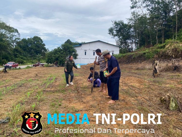 Sinergi Polisi, PPL, dan Warga Jagung Jadi Harapan Baru Desa Mandor Kiru