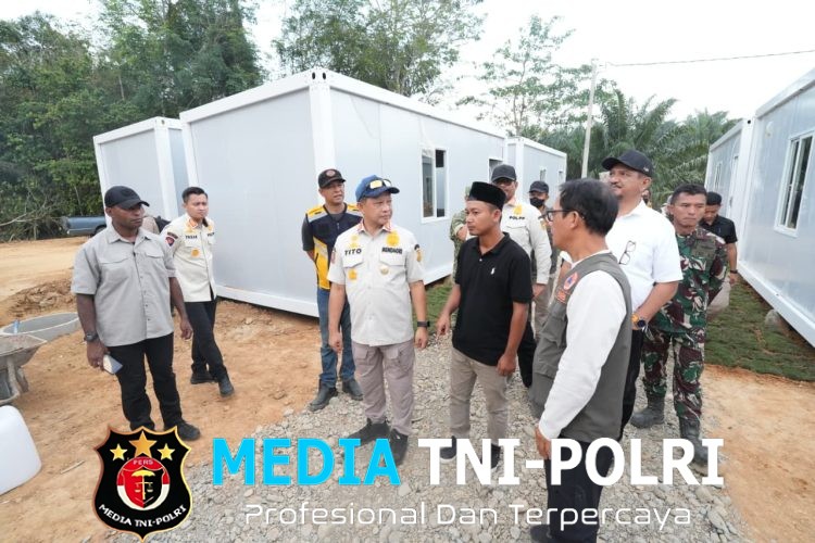 Satgas PRR Tuntaskan Huntara di Sumut dan Sumbar, Pembangunan Huntap Kian Dipercepat