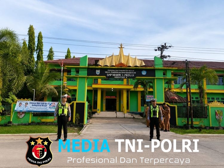 Sat Lantas Polres Mesuji Gelar Patroli PAM Rawan Pagi, Amankan Kegiatan Masyarakat