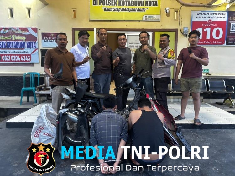 Polsek Kotabumi Kota Ungkap Kasus Curat, Dua Pelaku Curanmor Diamankan