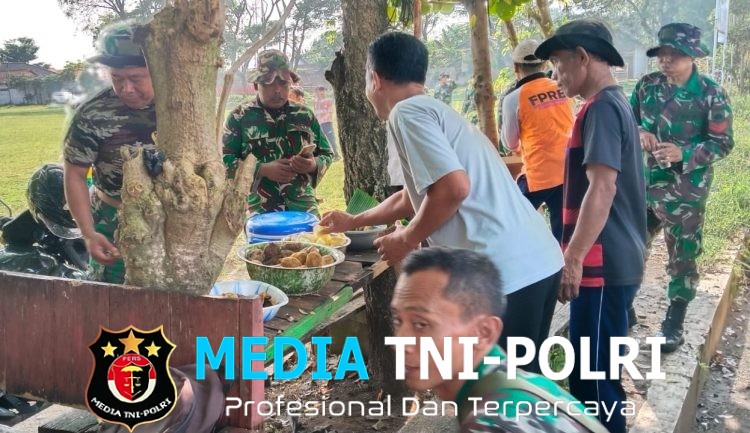 Mak Yem Tersenyum, Dagangan Laris Diborong Satgas TMMD