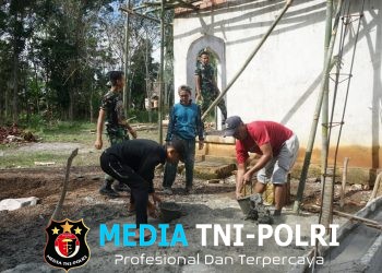 Harapan yang Kembali Terbangun Rehab Musholla TMMD Ke-128 Jadi Cahaya Baru Bagi Warga