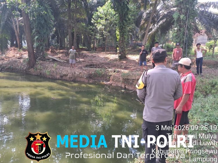 Diduga Terpeleset, Bocah 8 Tahun di Pringsewu Tewas Tenggelam di Kolam Ikan