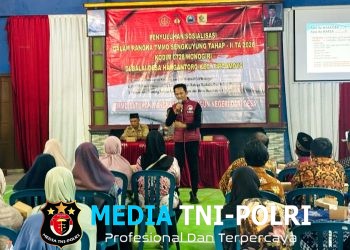 Satresnarkoba Polres Wonogiri Edukasi Warga Tirtomoyo soal Bahaya Narkoba di TMMD Sengkuyung II