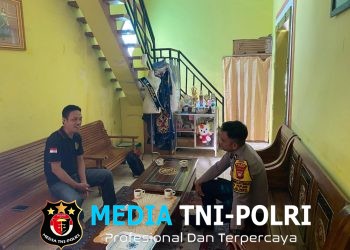 Salut! Polisi Muda Langsung Tancap Gas, Sambangi Kades Papung Bahas Keamanan dan Ketahanan Pangan