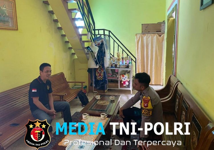 Salut! Polisi Muda Langsung Tancap Gas, Sambangi Kades Papung Bahas Keamanan dan Ketahanan Pangan