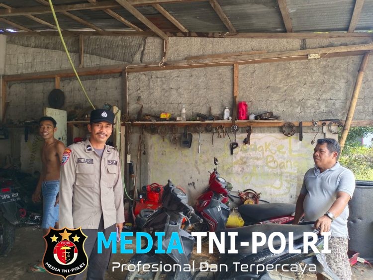 Gelar Patroli Siang Cegah Aksi Premanisme Di Wilayah Kecamatan Kuala Behe