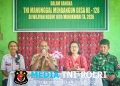 TNI Dorong Kesadaran Keluarga Sehat, Warga Antusias Ikuti Penyuluhan KB dalam TMMD Ke-128 Kodim 1801/Manokwari