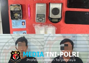 Terlibat Kasus Narkotika, Dua Pelaku Diamankan Polres Lampung Utara