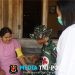 Peduli Kesehatan Warga, Satgas TMMD Ke-128 Kodim 0402/OKI Gelar Layanan Kesehatan Door to Door di Mesuji Makmur