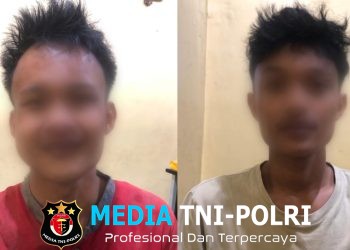 Tekab 308 Presisi Polres Tanggamus Tangkap 2 Tersangka Curas Usai Korban Berwisata di Kota Agung Timur