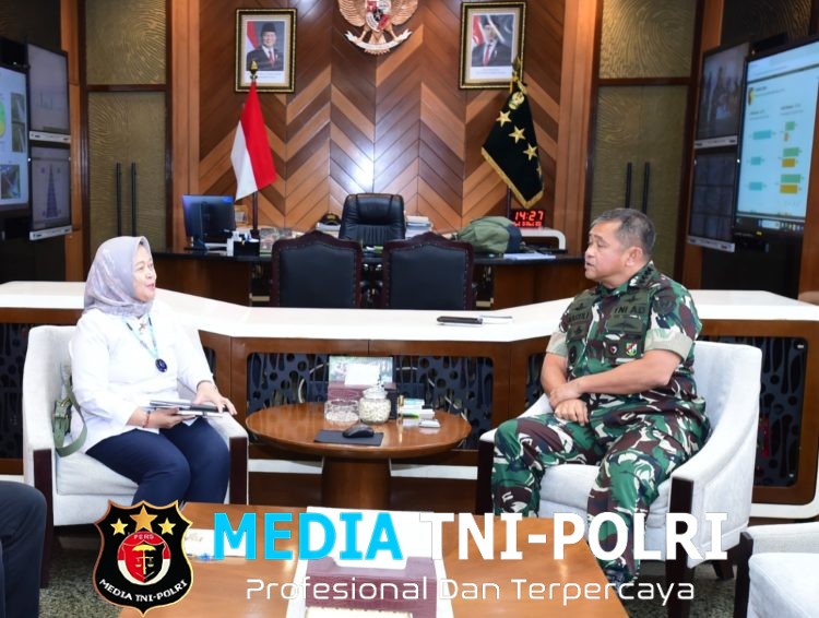 Kasad Terima Deputi Kemenko Pangan, Percepat Implementasi Pengelolaan Sampah Nasional