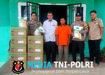 Sinergi Polri dan Pemkab Mesuji: Amankan Penyaluran 9.140 Kg Bibit Jagung NK 306
