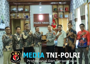 Kapolres Tulang Bawang Barat Terima Audensi Ketua KPU, bahas dinamika Politik Serta Perkuat Sinergitas Proses Demokrasi