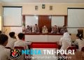 Satlantas Polres Lampung Tengah Gandeng Samsat Gunung Sugih Sosialisasikan Safety Riding dan Taat Pajak di SMAN 1 Kotagajah