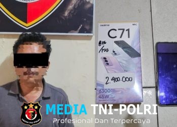Modus Transfer Fiktif, Pelaku Penipuan Counter HP di Simpang Pematang Diringkus Polisi