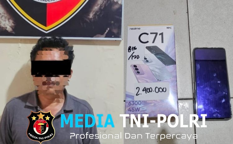 Modus Transfer Fiktif, Pelaku Penipuan Counter HP di Simpang Pematang Diringkus Polisi