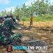 Kejar Target TMMD, Satgas dan Warga Pasang Bekisting Demi Hasil Betonisasi Jalan Berkualitas