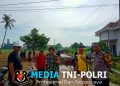 Respons Cepat Kapolsek Seputih Banyak, Keluhan Jalan Rusak Langsung Ditindaklanjuti Lewat Gotong Royong Warga