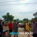 Respons Cepat Kapolsek Seputih Banyak, Keluhan Jalan Rusak Langsung Ditindaklanjuti Lewat Gotong Royong Warga