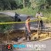 Polisi Bergerak Cepat Cek Jalan Longsor di Angan Tembawang, Warga Diminta Waspada