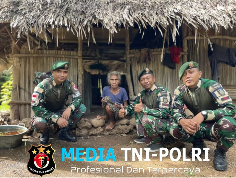 Tulus Mengabdi Sehatkan Pertiwi, Satgas Pamtas Yonarhanud 2 Kostrad Pastikan Kesehatan Warga Natemnanu Terjamin