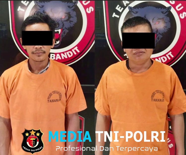 Tekab 308 Polsek Terusan Nunyai Ungkap Kasus Pencurian Sawit, Dua Pelaku Diamankan