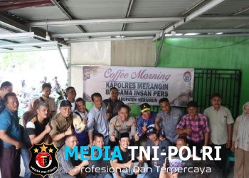 Kapolres Merangin Gelar Coffee Morning Bersama Insan Pers, Perkuat Sinergi dan Keterbukaan Informasi