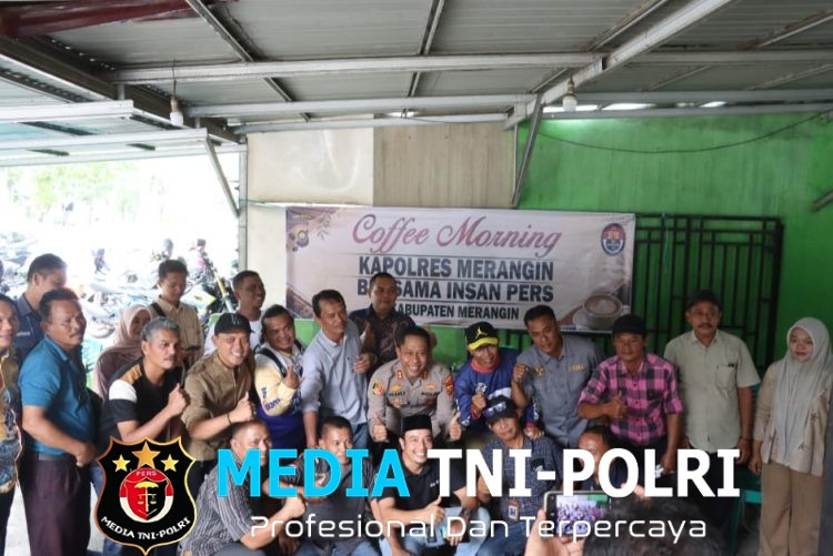 Kapolres Merangin Gelar Coffee Morning Bersama Insan Pers, Perkuat Sinergi dan Keterbukaan Informasi