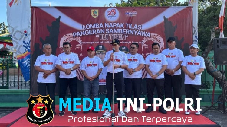 Kapolres Wonogiri Hadiri Lomba Napak Tilas Pangeran Sambernyawa, Ribuan Peserta Semarakkan Hari Jadi Wonogiri ke-285