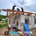 Maikel May Sumringah, Rumah RTLH Mulai Dipasang Atap Seng oleh Satgas TMMD Ke-128 Kodim 1801/Manokwari
